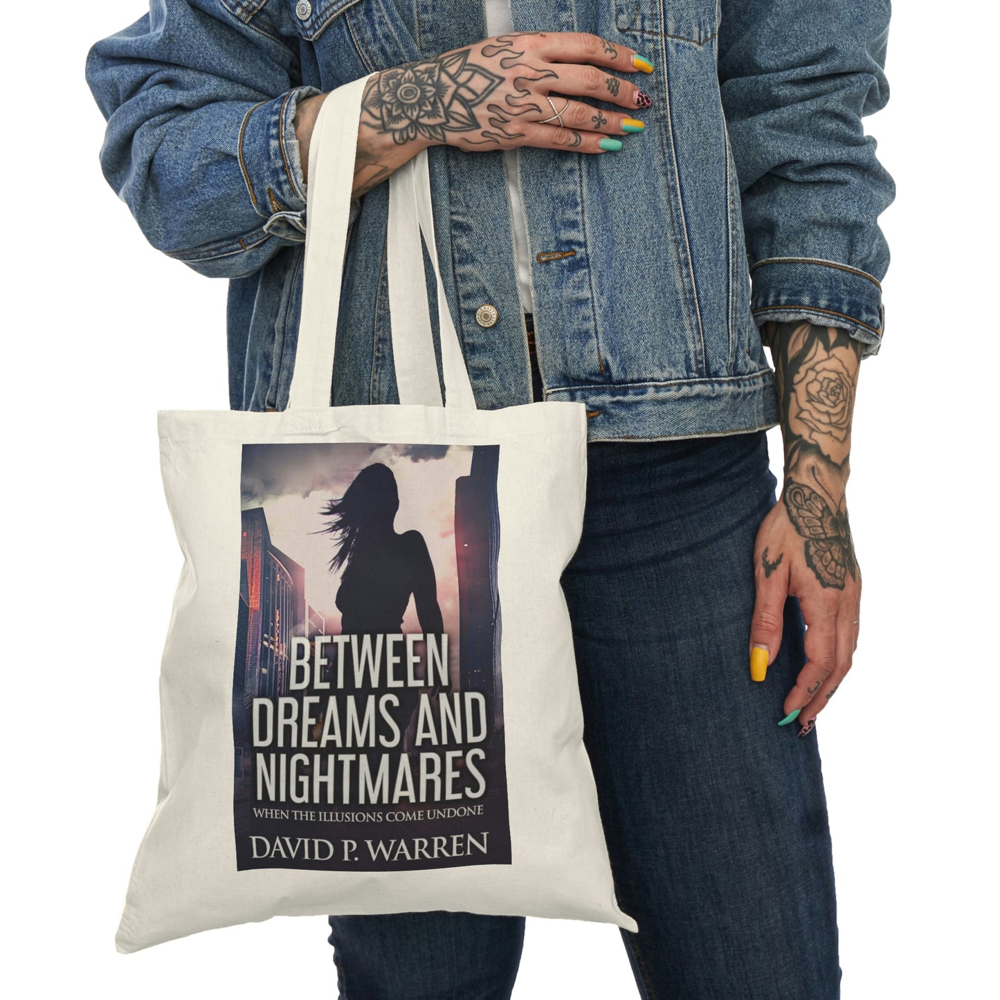 Between Dreams and Nightmares - Natural Tote Bag