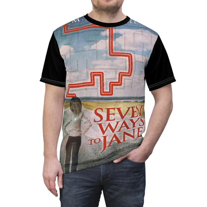 Seven Ways To Jane - Unisex All-Over Print Cut & Sew T-Shirt