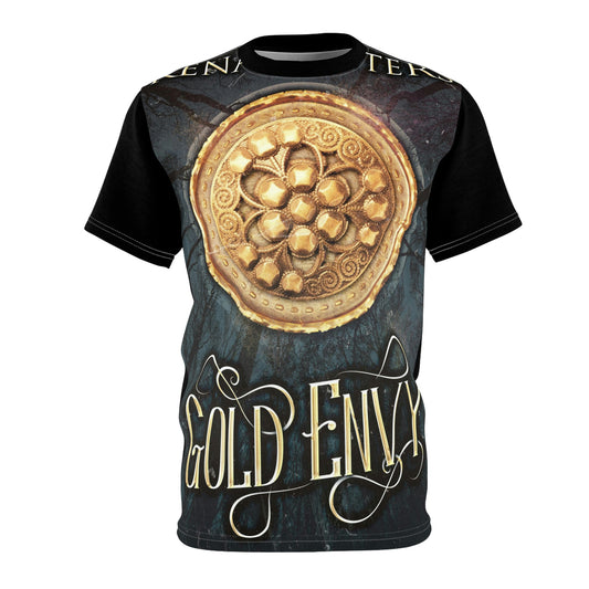 Gold Envy - Unisex All-Over Print Cut & Sew T-Shirt