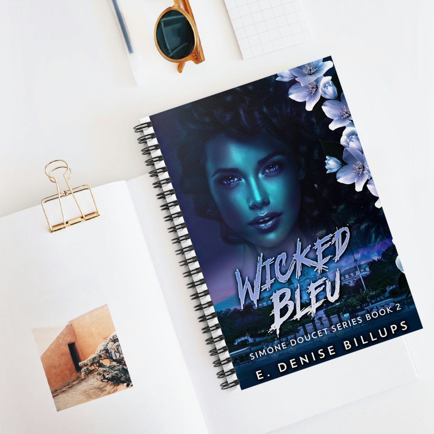 Wicked Bleu - Spiral Notebook