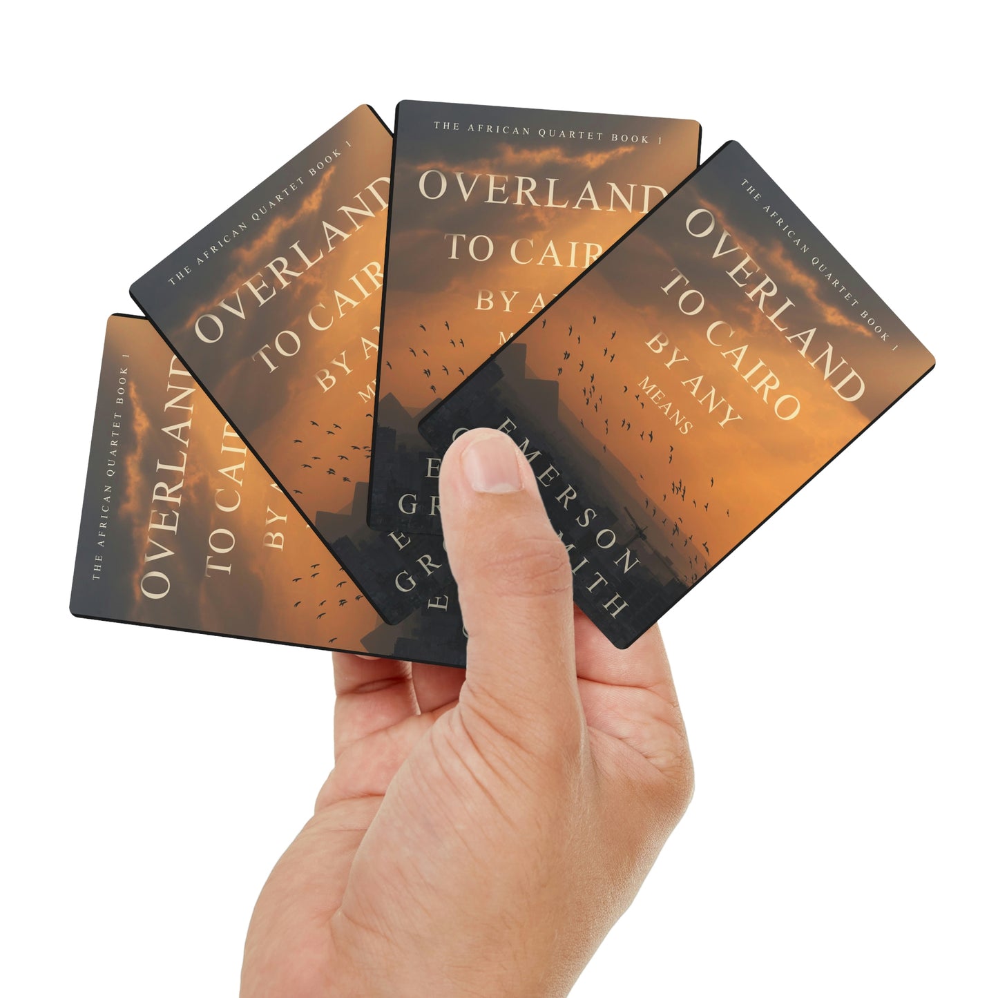 Overland To Cairo By Any Means - Playing Cards