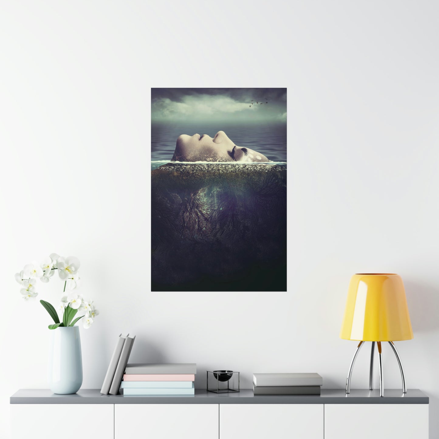 Floating - Matte Poster