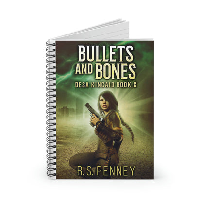 Bullets And Bones - Spiral Notebook