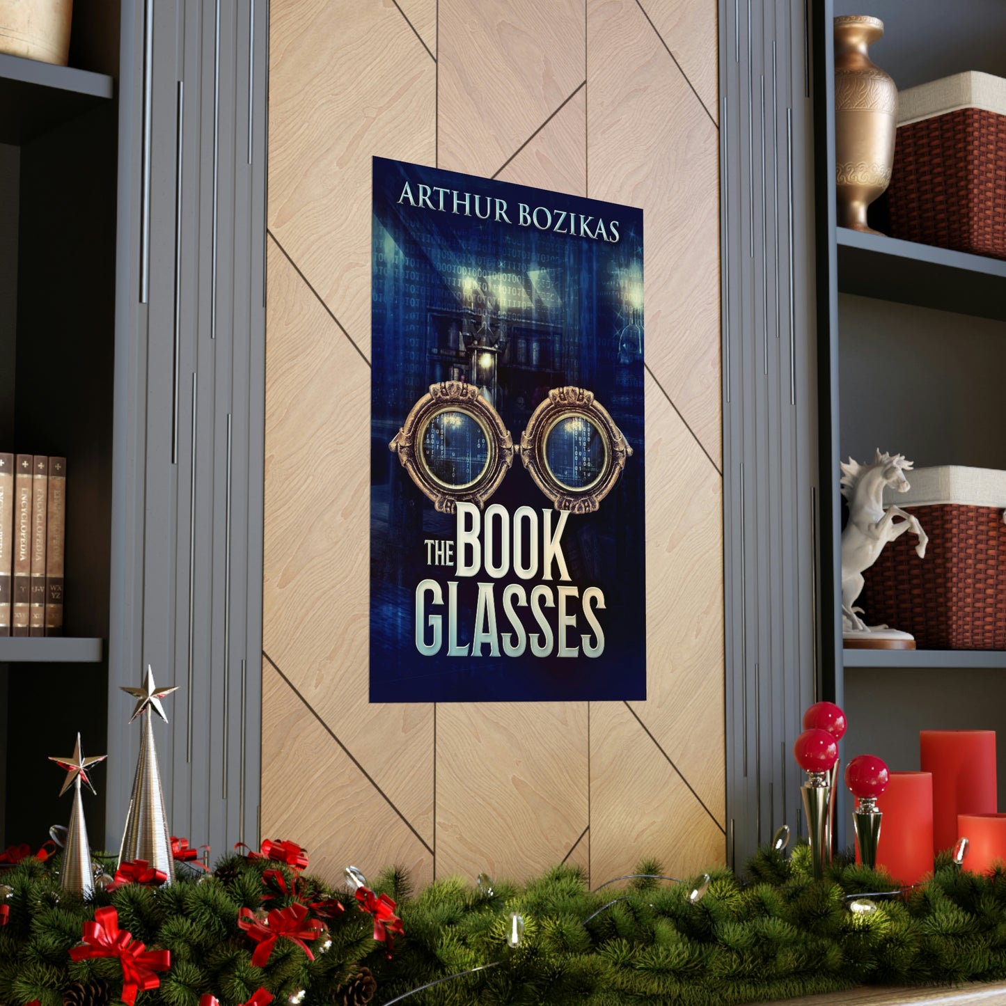 The Book Glasses - Matte Poster
