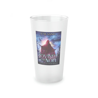 Jovinda And Noli - Frosted Pint Glass