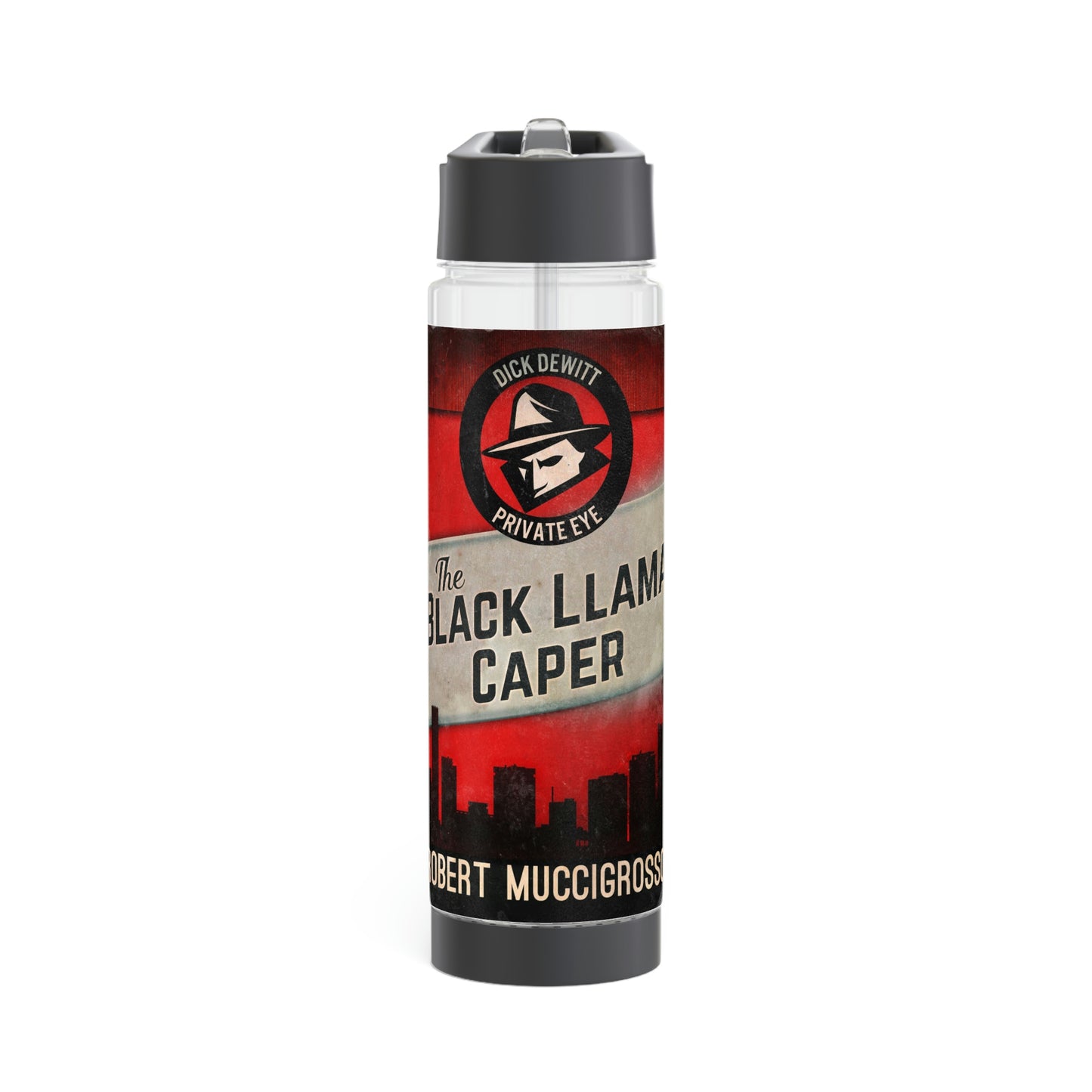 The Black Llama Caper - Infuser Water Bottle