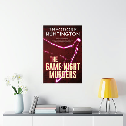The Game Night Murders - Matte Poster