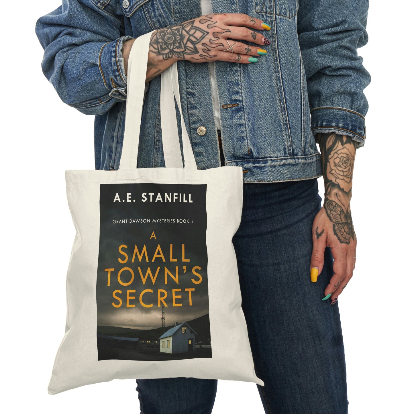 A Small Town's Secret - Natural Tote Bag