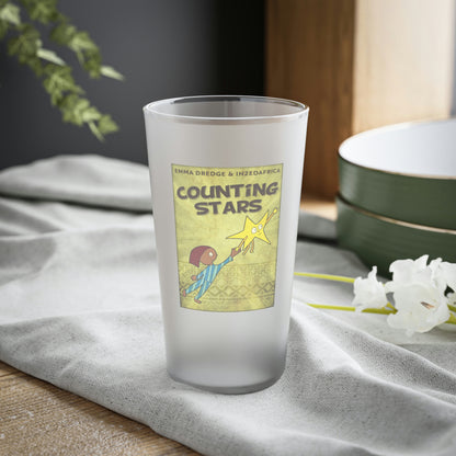 Counting Stars - Frosted Pint Glass