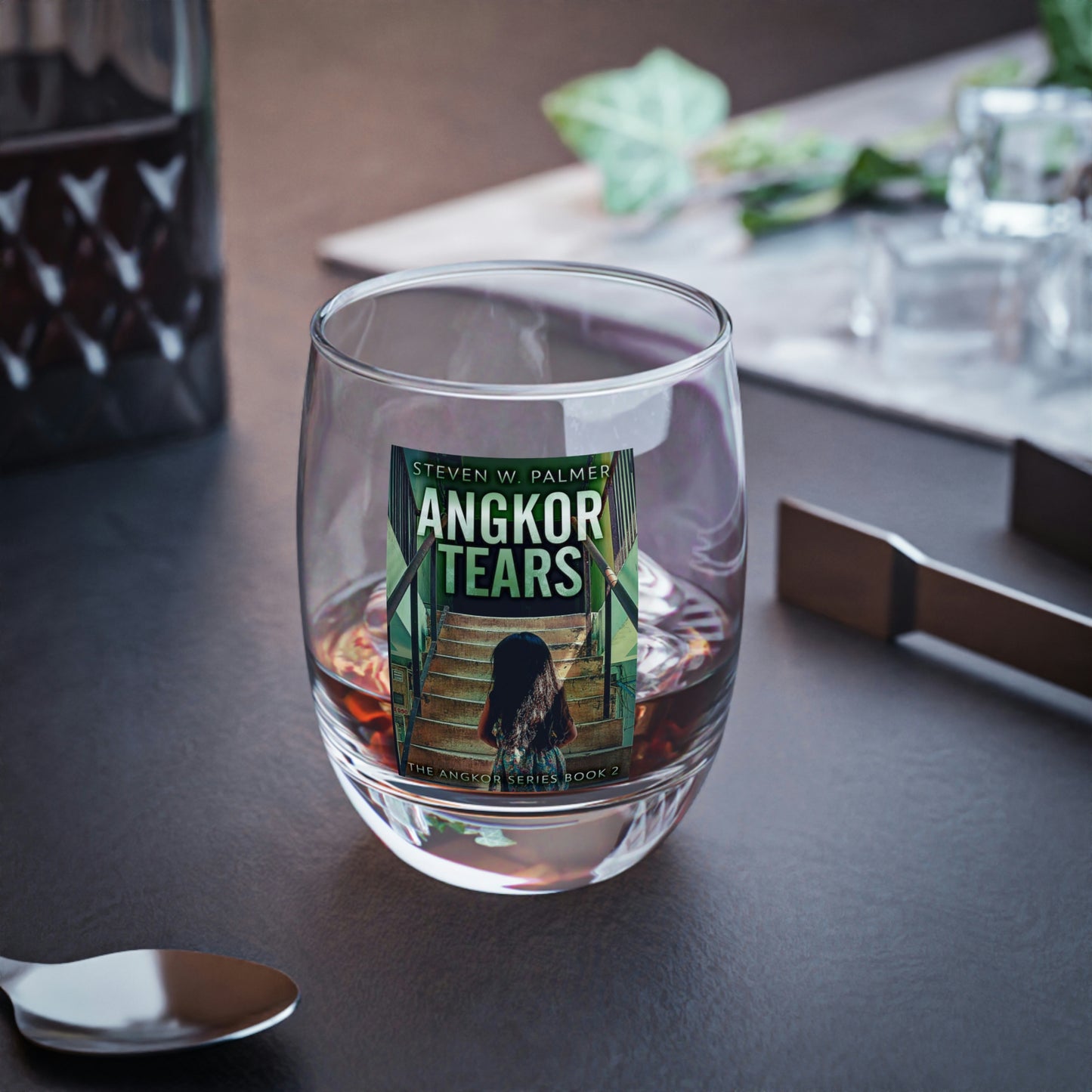Angkor Tears - Whiskey Glass
