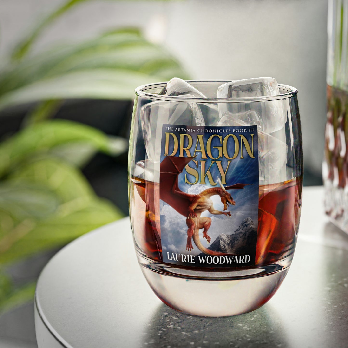 Dragon Sky - Whiskey Glass