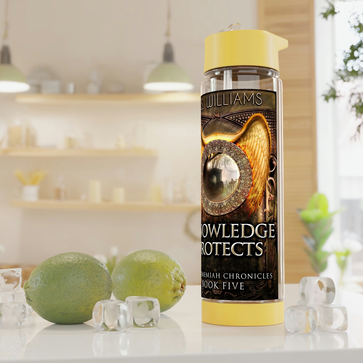 Knowledge Protects - Infuser Water Bottle