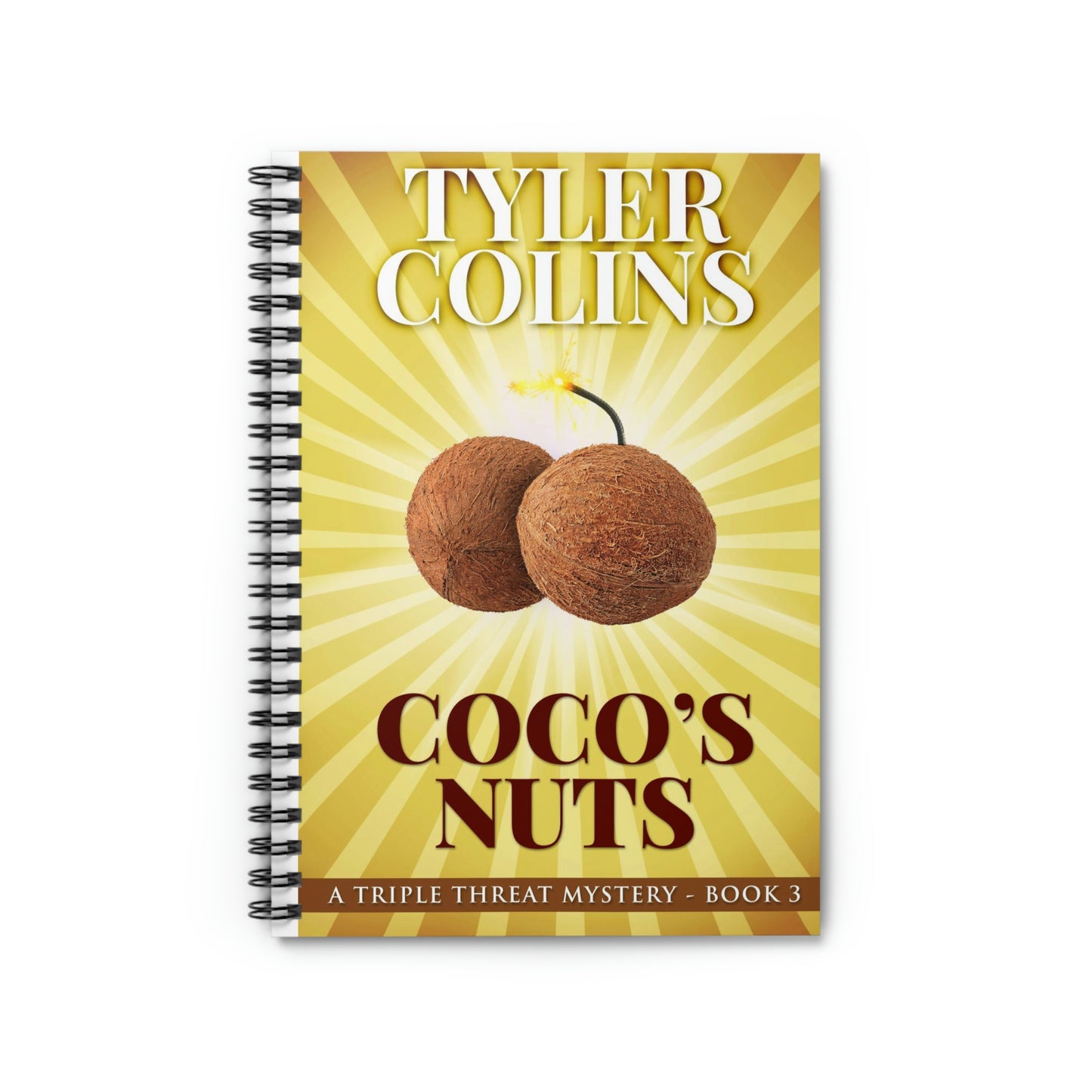 Coco's Nuts - Spiral Notebook