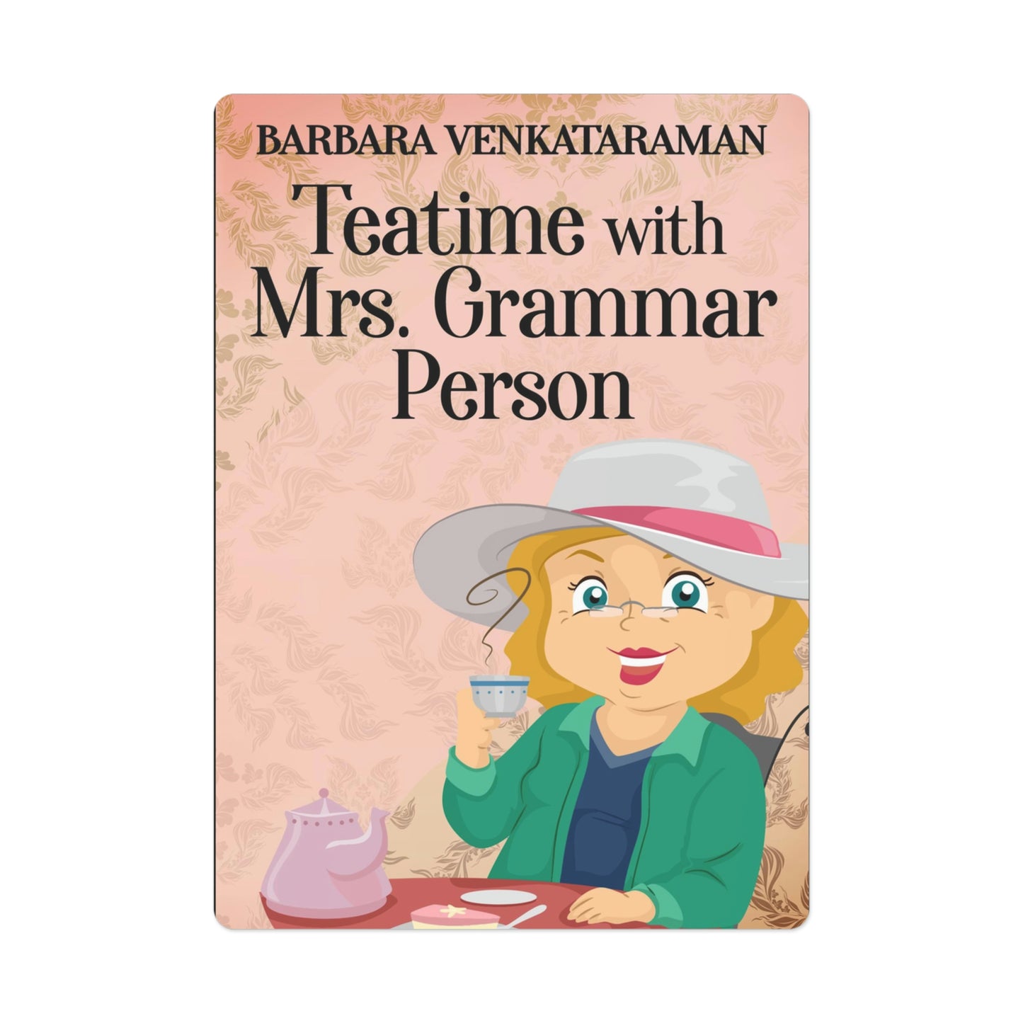 Teatime With Mrs. Grammar Person - Playing Cards
