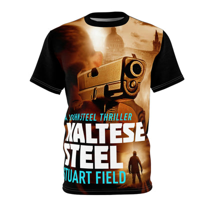 Maltese Steel - Unisex All-Over Print Cut & Sew T-Shirt