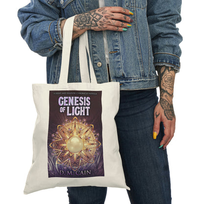 Genesis Of Light - Natural Tote Bag