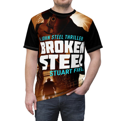 Broken Steel - Unisex All-Over Print Cut & Sew T-Shirt