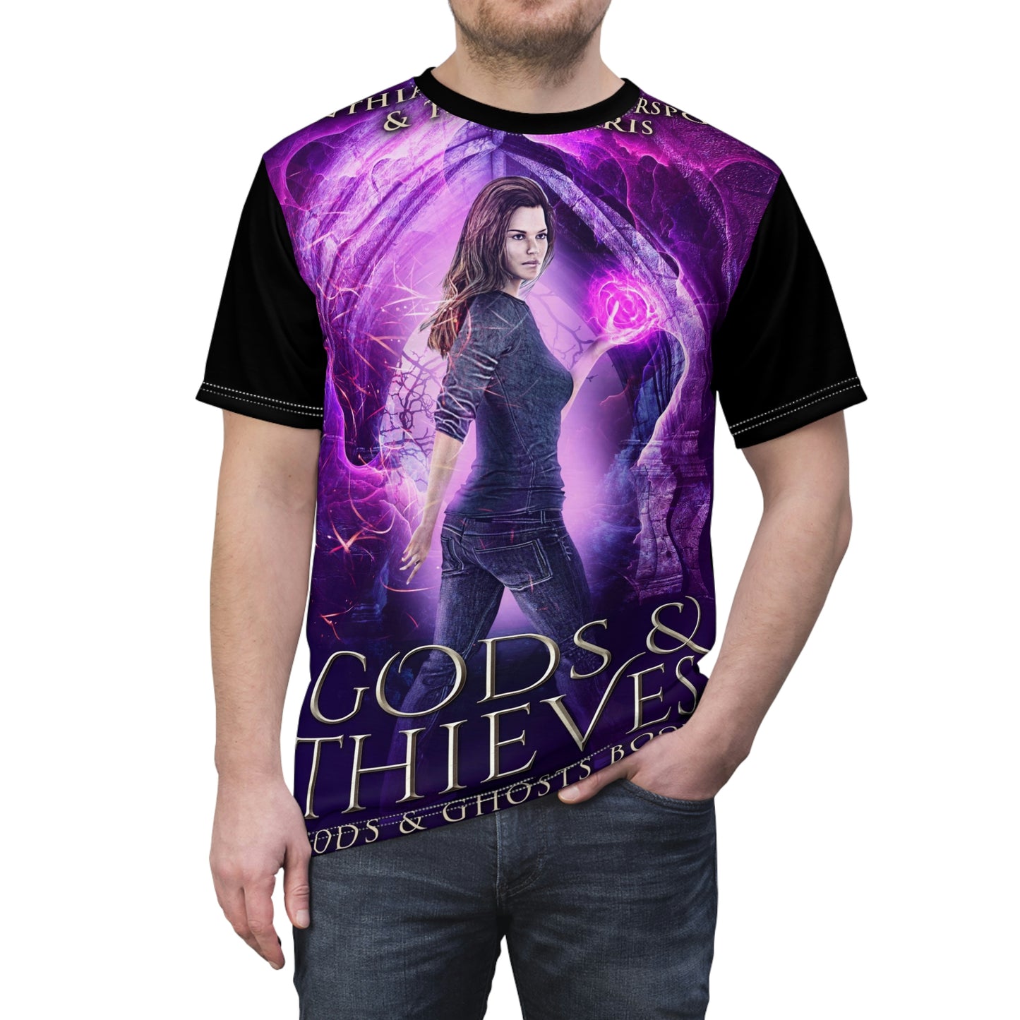 Gods & Thieves - Unisex All-Over Print Cut & Sew T-Shirt