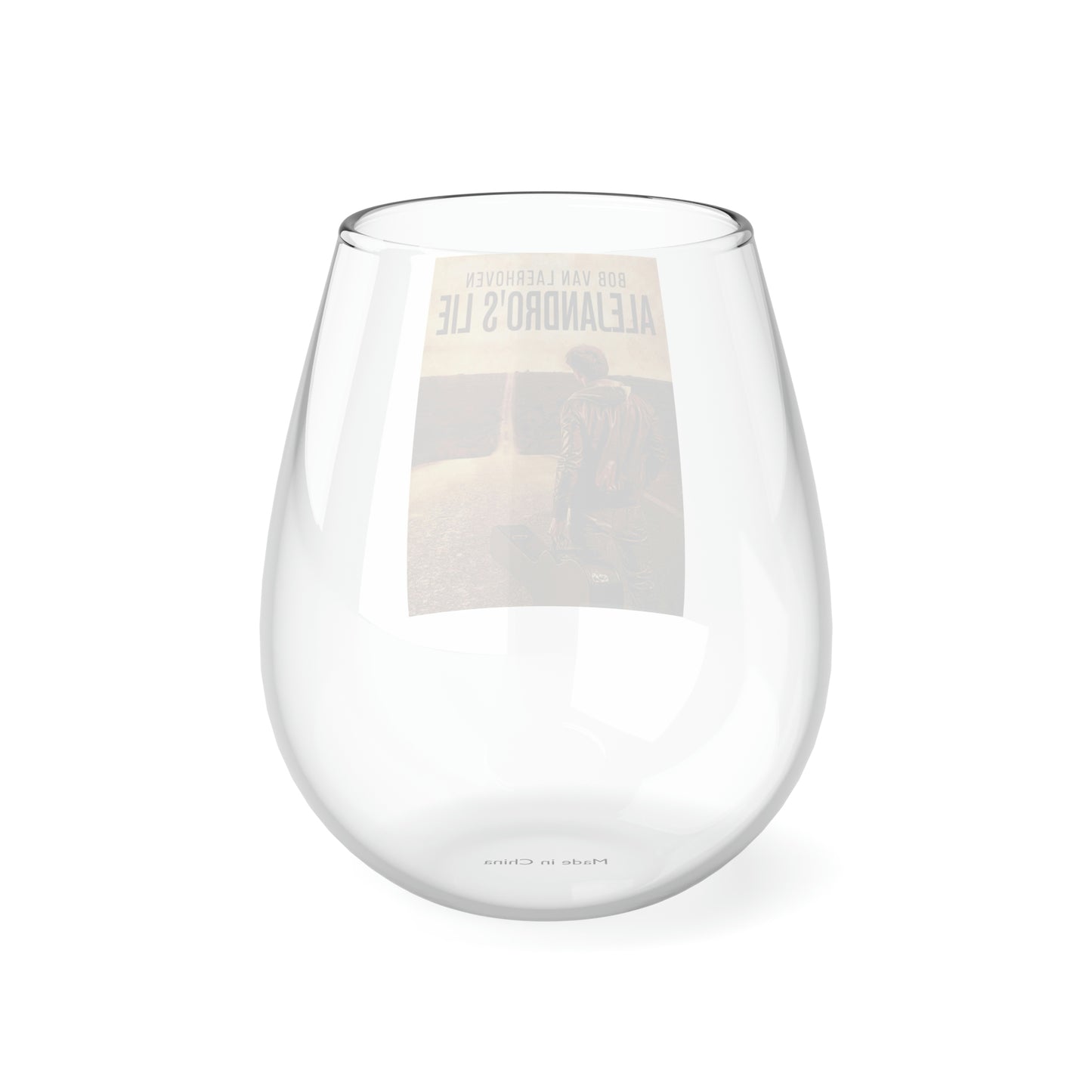 Alejandro's Lie - Stemless Wine Glass, 11.75oz