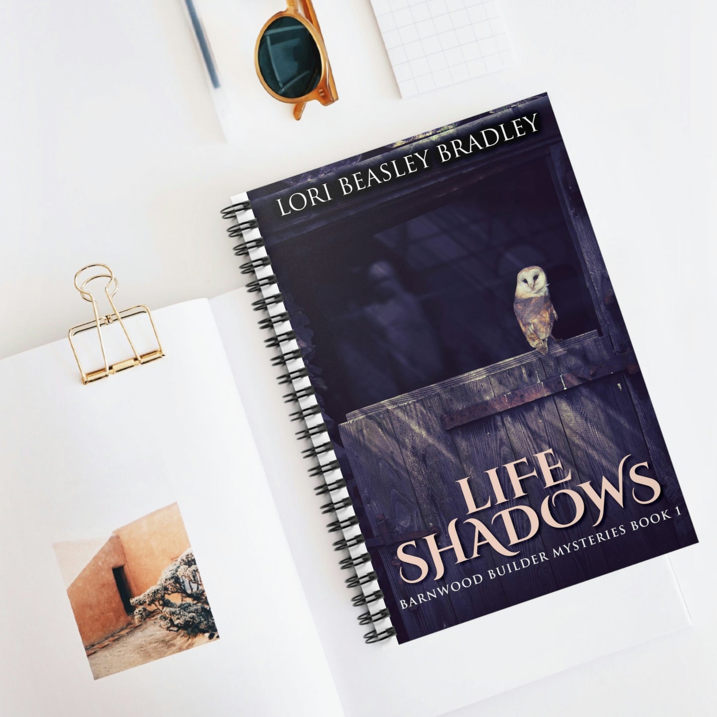 Life Shadows - Spiral Notebook