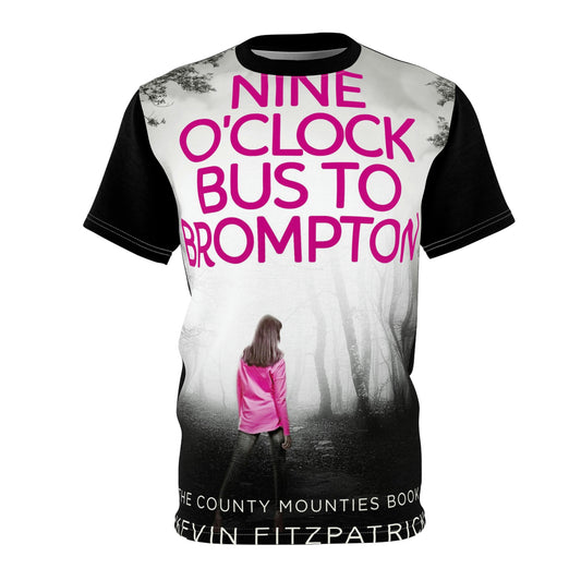 Nine O'Clock Bus To Brompton - Unisex All-Over Print Cut & Sew T-Shirt