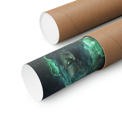 The Green-Eyed Man - Matte Poster