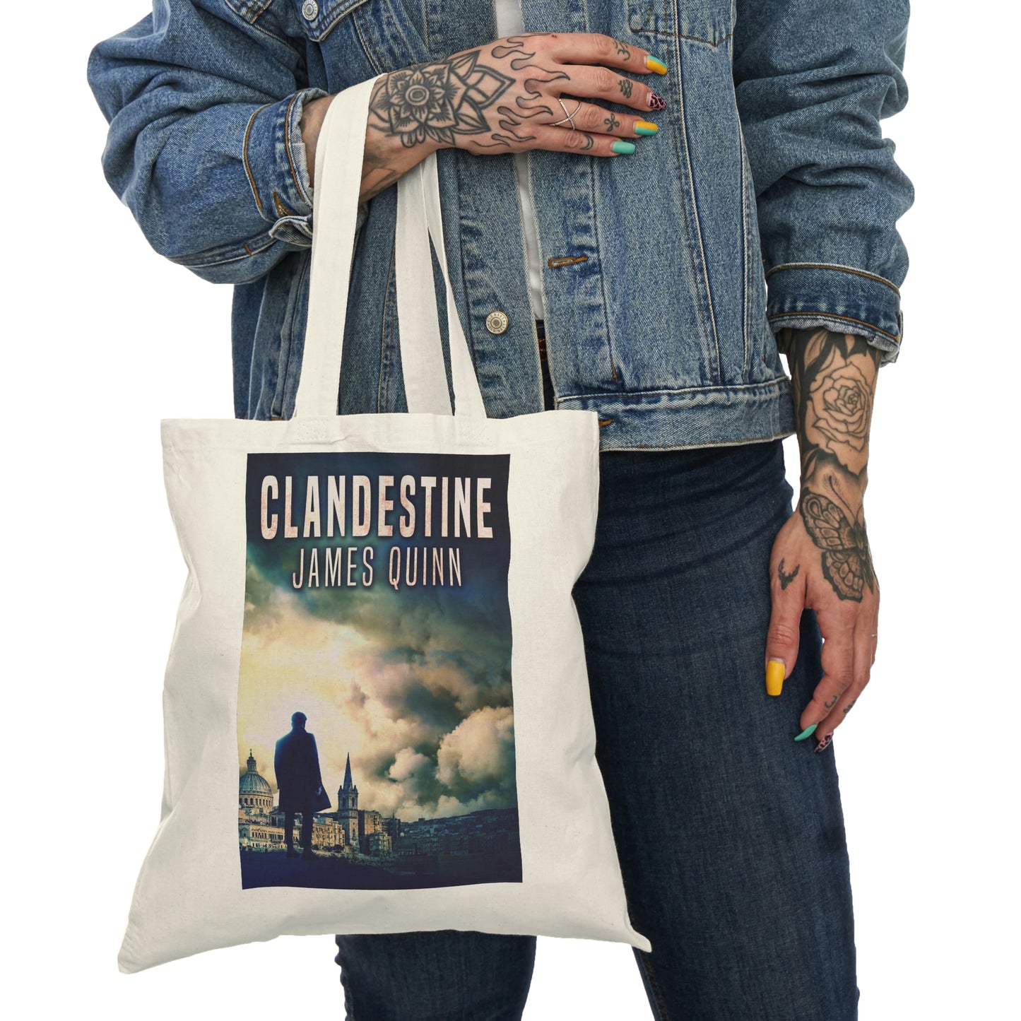 Clandestine - Natural Tote Bag