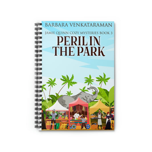 Peril In The Park - Spiral Notebook