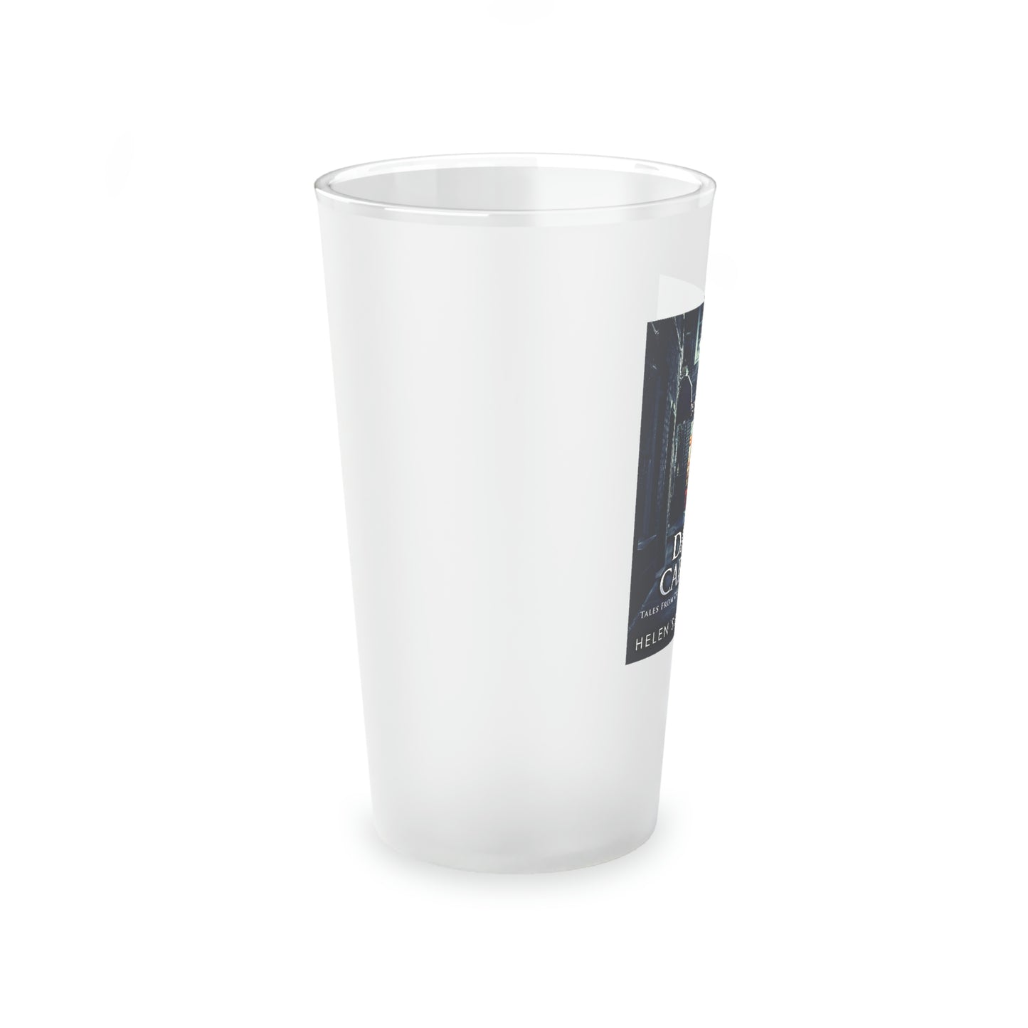 Dark Capital - Frosted Pint Glass