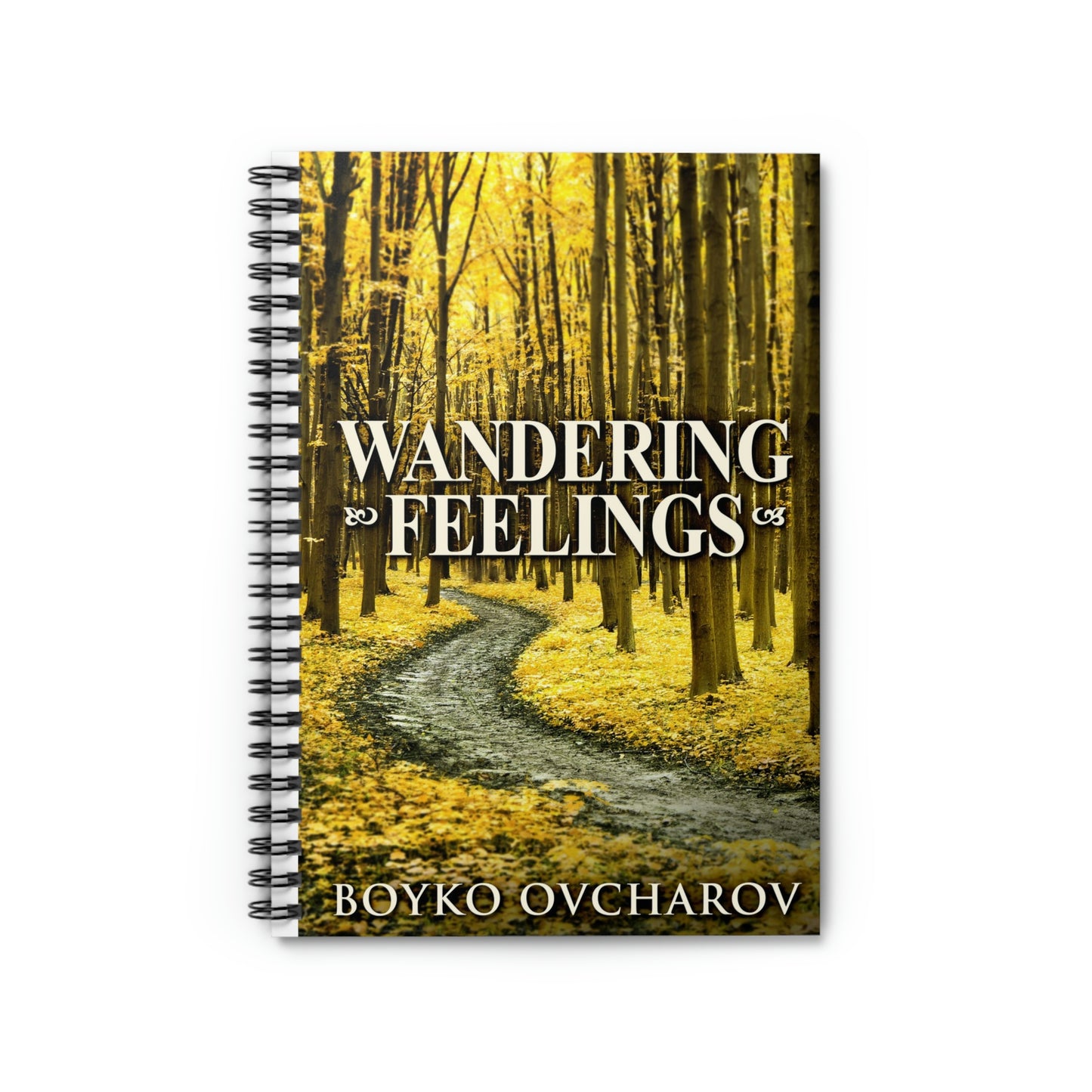 Wandering Feelings - Spiral Notebook