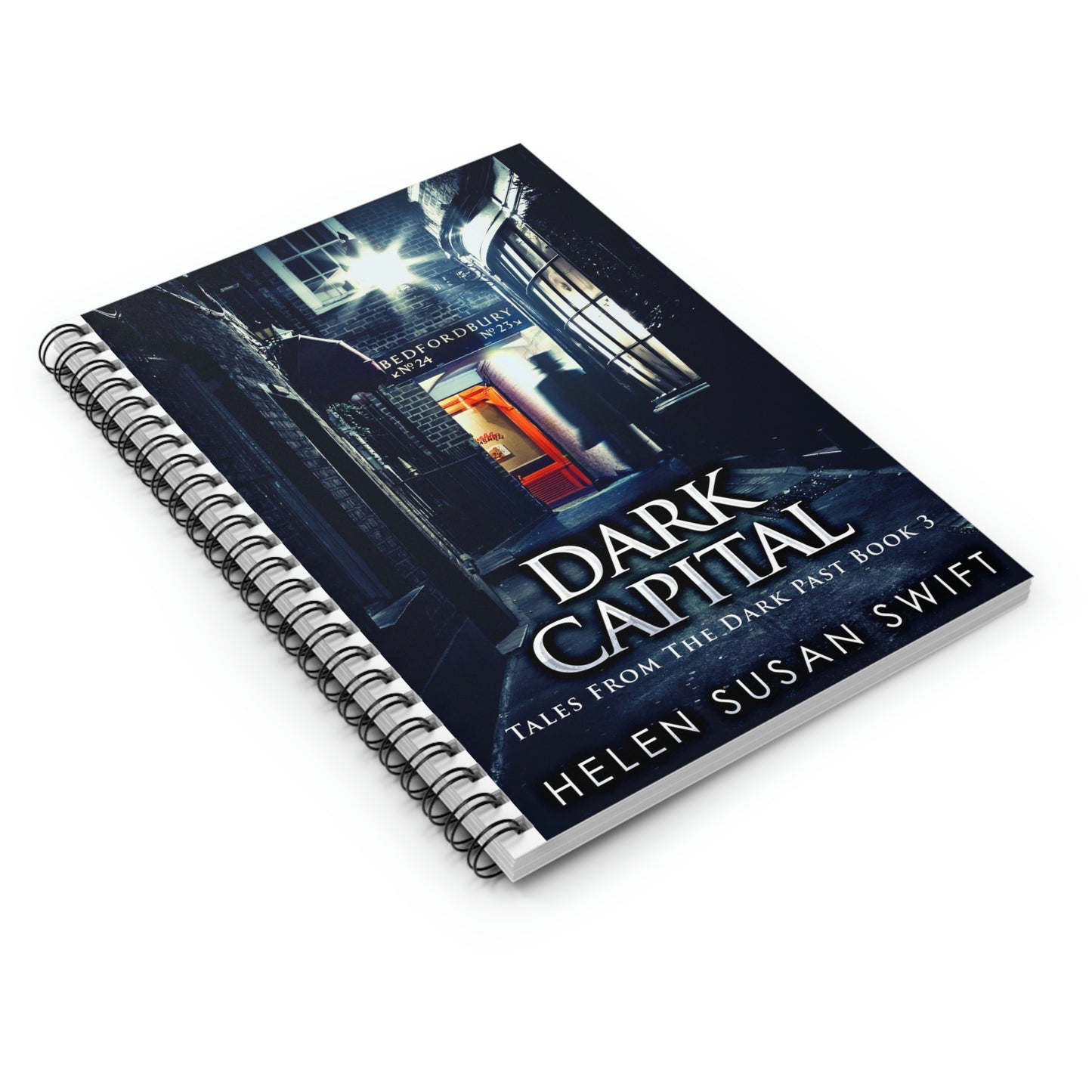Dark Capital - Spiral Notebook