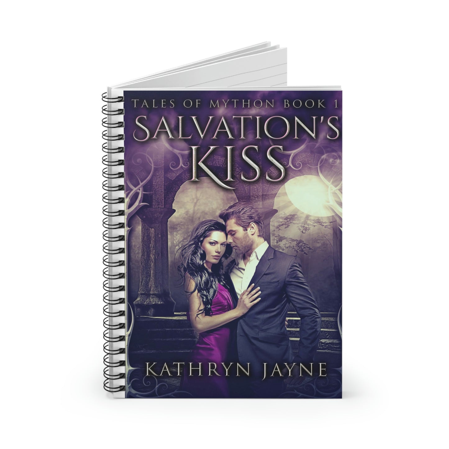 Salvation's Kiss - Spiral Notebook