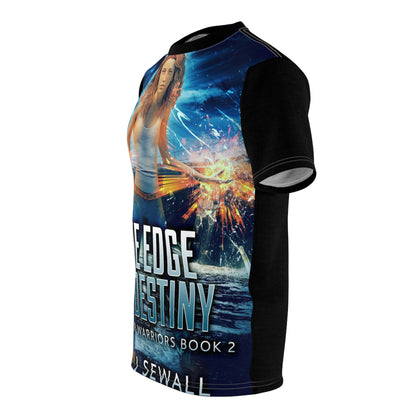 The Edge Of Destiny - Unisex All-Over Print Cut & Sew T-Shirt