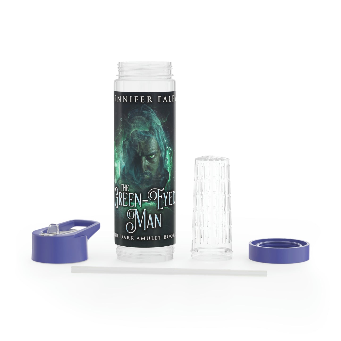 The Green-Eyed Man - Infuser Water Bottle