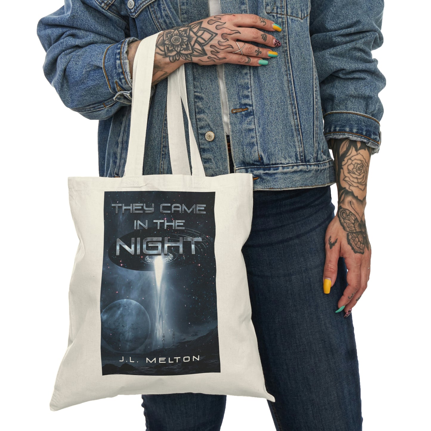 They Came In The Night - Natural Tote Bag