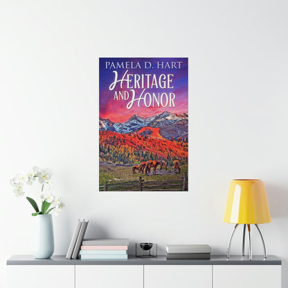 Heritage And Honor - Matte Poster