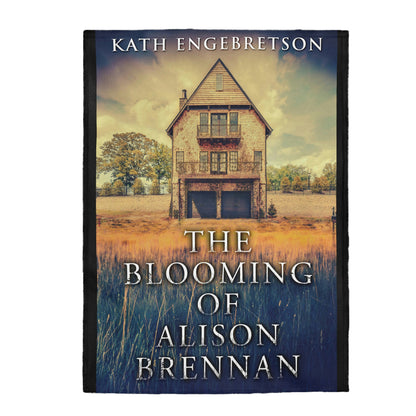 The Blooming Of Alison Brennan - Velveteen Plush Blanket