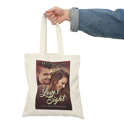 Love's Sight - Natural Tote Bag