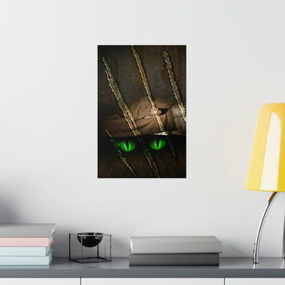 There's Something Under My Bed - Matte Poster