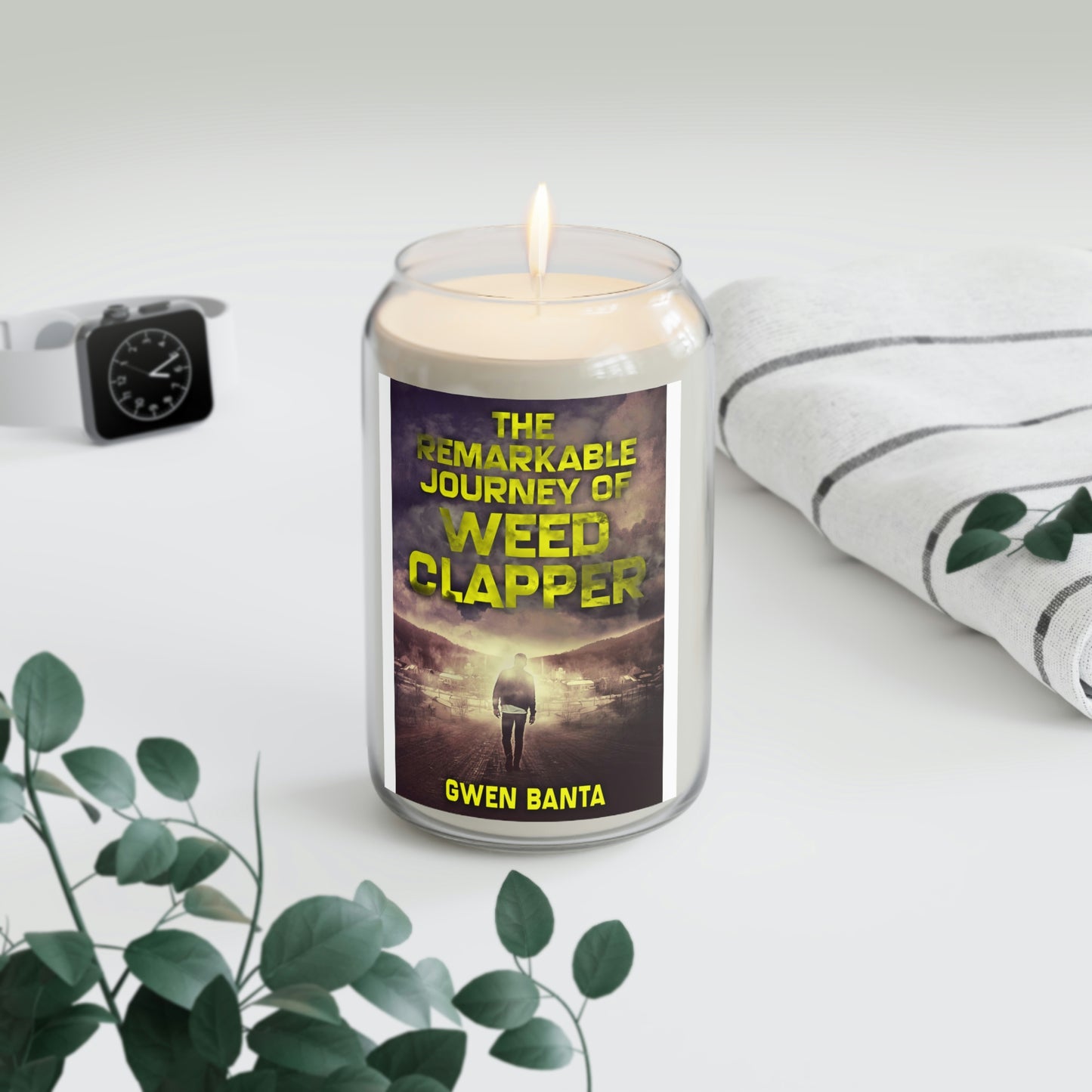 The Remarkable Journey Of Weed Clapper - Scented Candle