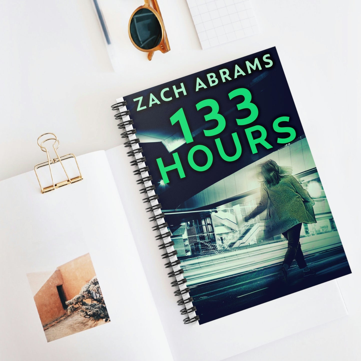 133 Hours - Spiral Notebook