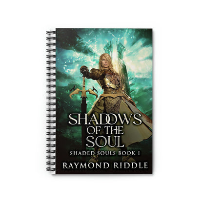 Shadows Of The Soul - Spiral Notebook