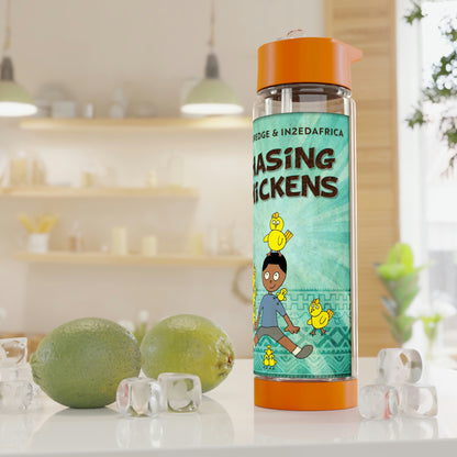 Chasing Chickens - Infuser Water Bottle