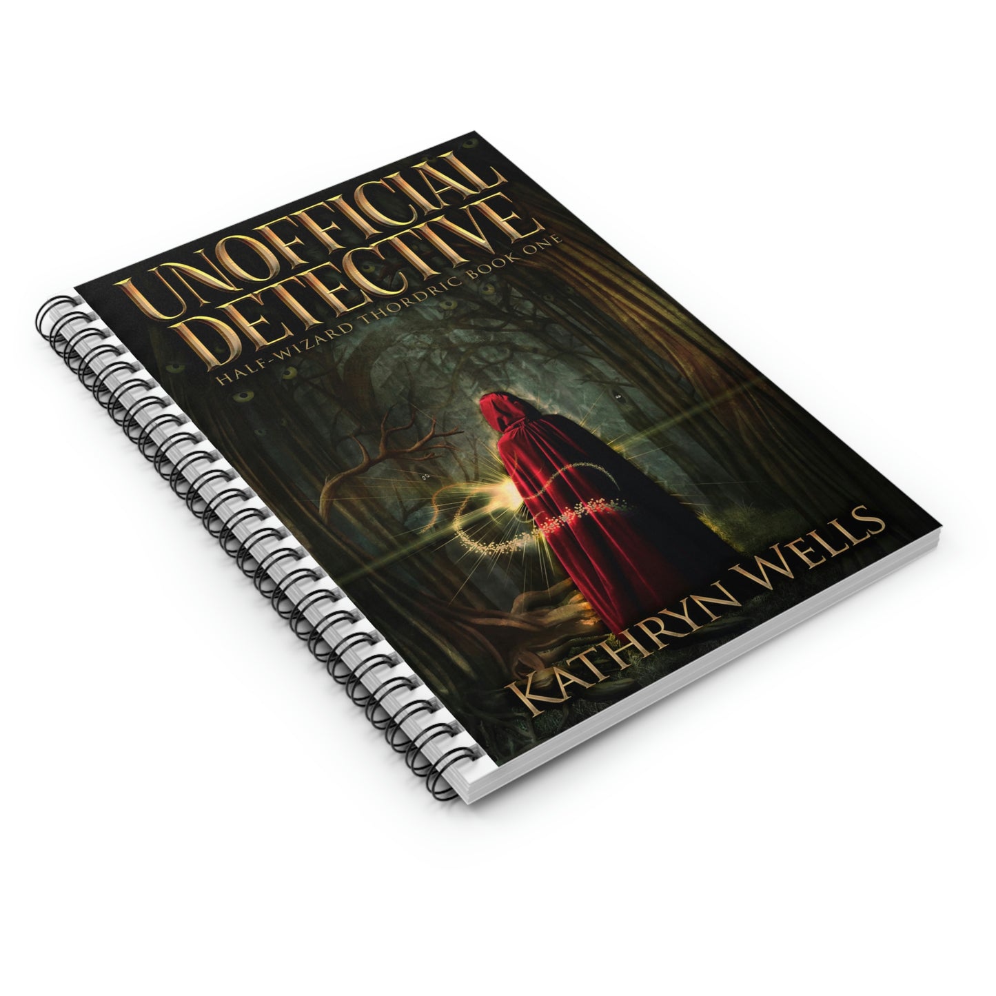 Unofficial Detective - Spiral Notebook