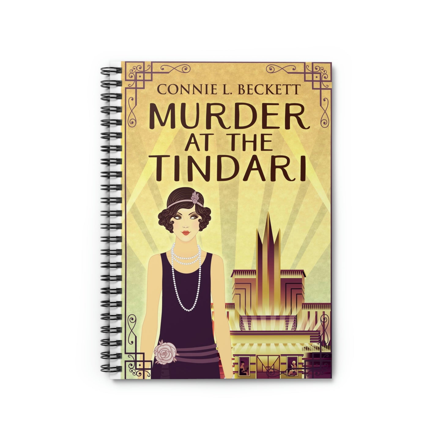 Murder At The Tindari - Spiral Notebook