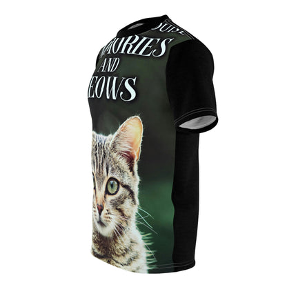 Memories And Meows - Unisex All-Over Print Cut & Sew T-Shirt