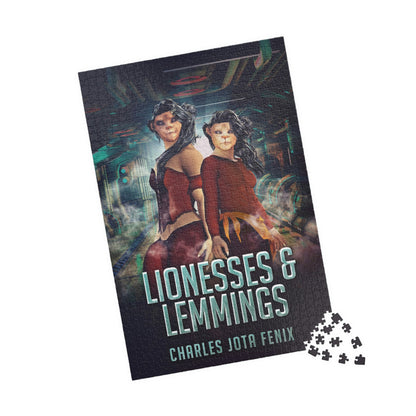 Lionesses & Lemmings - 1000 Piece Jigsaw Puzzle
