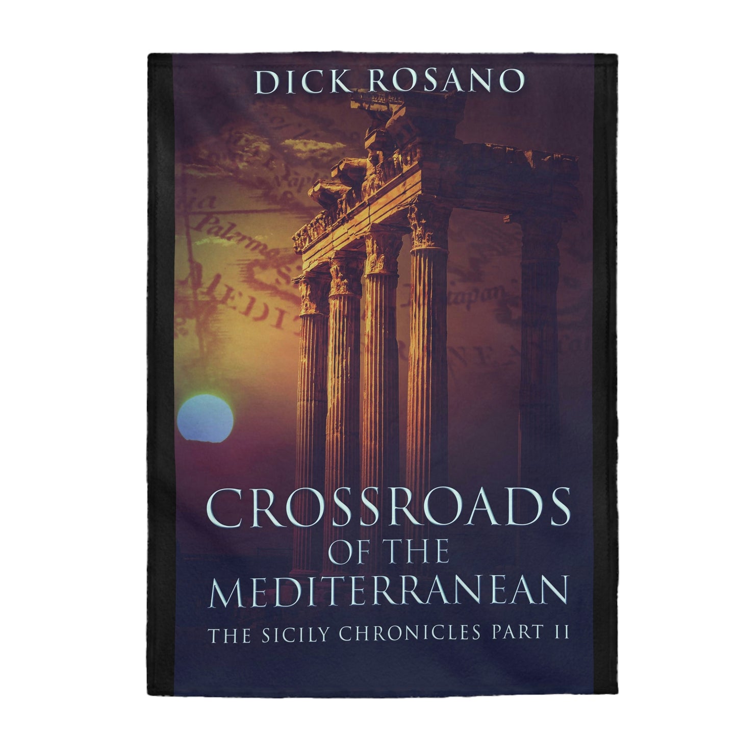 Crossroads Of The Mediterranean - Velveteen Plush Blanket