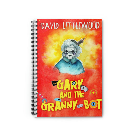 Gary And The Granny-Bot - Spiral Notebook
