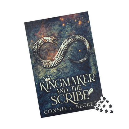 Kingmaker And The Scribe - 1000 Piece Jigsaw Puzzle
